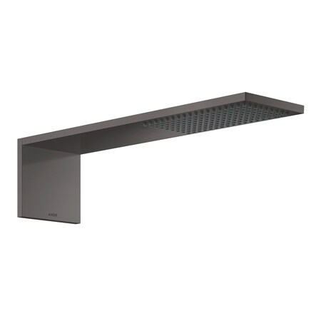 Axor ShowerComposition 1-Jet Showerhead Module 110/220, 1.75 GPM in Brushed Black Chrome 12791341