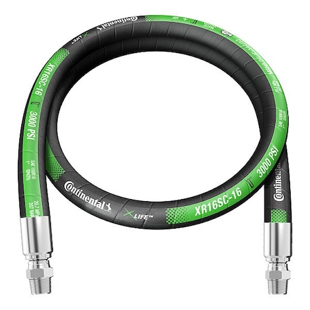 Continental Hydraulic Hose Assembly XR16SC-16-120-MS-MS