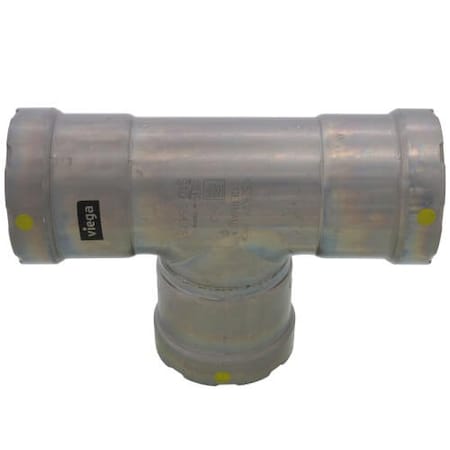 Viega MegaPressG tee P1 2 P2 2 P3 2 carbon steel zinc-nickel coating 25326