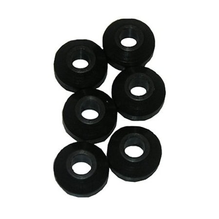 Larsen Supply Co Beveled Washer, Fits Bolt Size #00 6 PK 02-1071