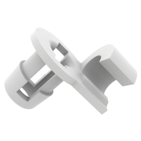 Southco Cable Retaining Clip, Fits R4-20 & R4-50 Latches, Acetal, White R4-0-43922-1