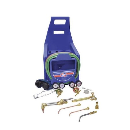 Uniweld Oxygen and Acetylene Cylinder, CA550 KLT550-4P