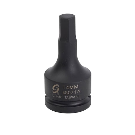 Sunex 3/4 in Drive 14Mm Hex Driver Impact Socket 450714