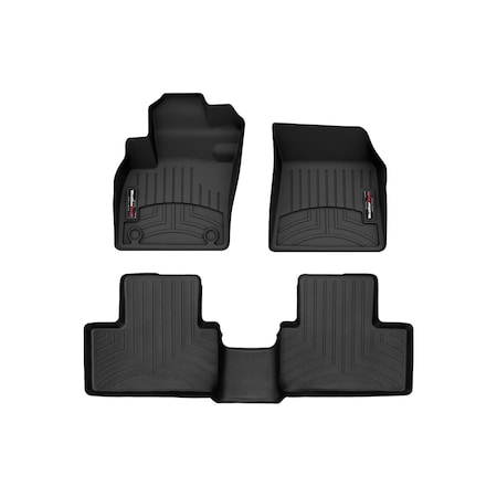 Weathertech Black, Front and Rear Floorliners 4417691-4414192
