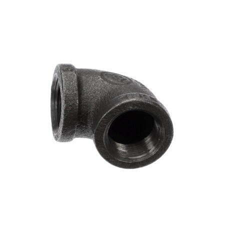 Hobart Elbow, 90 Degree, 3/4in Internal Thread, Black Iron FP-013-22