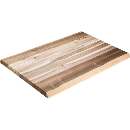 Grizzly Acacia Live Edge Butcher Block Live Edge - Unfinished 1-1/2 x 24 x 36" T34232