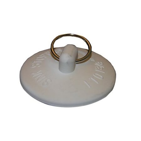 Larsen Supply Co 1-3/8" Wht Sink Stopper 02-3231