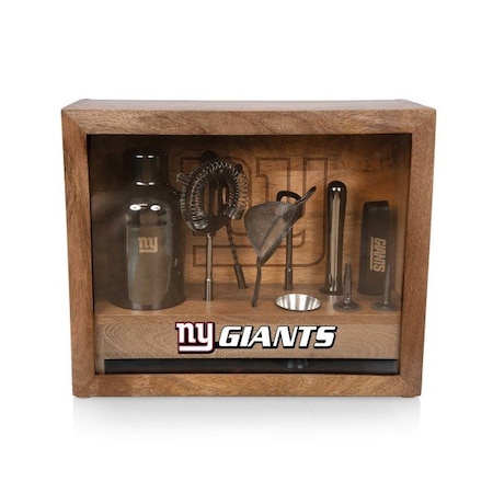 Picnic Time Family Of Brands NFL New York Giants - Old Fashioned Bar Set 861-09-511-217-2