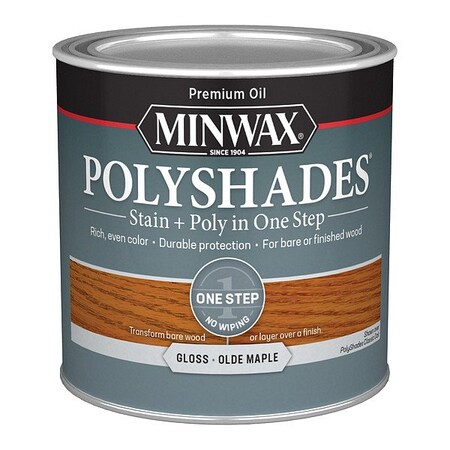 Minwax Wood Stain, 0.5 pt, Olde Maple 214304444