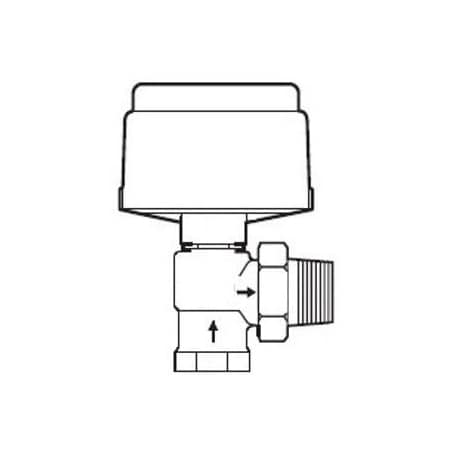 Schneider Electric 1" 2WY ANGLE W SS 16Cv VK-7251-201-3-08