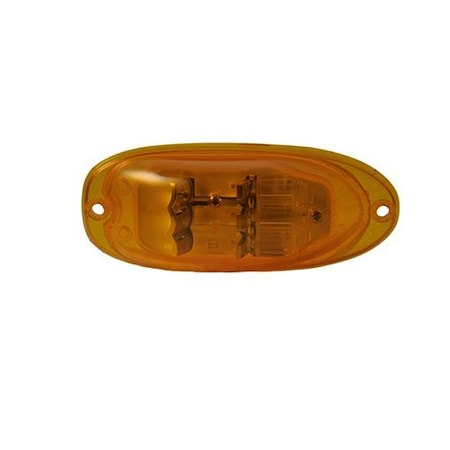 Grote Lighting SuperNova Oval LED Side Turn Marker Lights, Amber, 12V, Polycarbonate, 54223