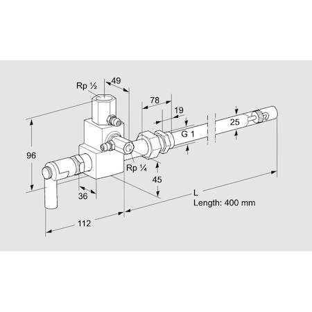 Honeywell Kromschroder ZMI 25TG400N, PILT BRNR KS84199160