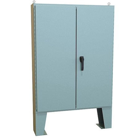 Hammond Handle Electrical Enclosure, 54 in H, 9 in D, 42 in W, 12, Steel 1422A8F