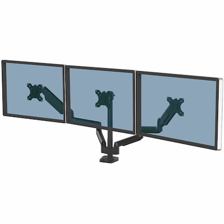 Fellowes Triple Monitor Arm, 15 lb. Cap. 8042601