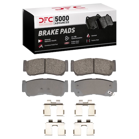 Dfc 5000 Advanced Disc Brake Pad Set,  1551-1297-01