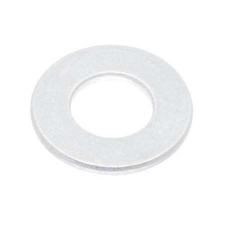 Zoro Select Flat Washer, For Screw Size M8 , PTFE Not Applicable Finish, 10 PK WASBM8NPTFE