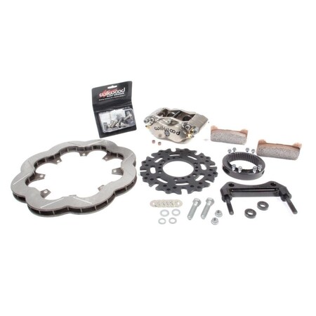 Wilwood 140-15345 Radial Mount Sprint Inboard Brake Kit, 11.75 in. Steel Rotor WIL140-15345