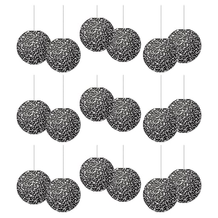 Teacher Created Resources Composition 8'' Hanging Paper Lanterns, 6-Piece Set, 3PK 77246
