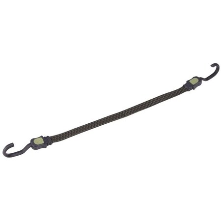 Prosource Stretch Cord, 17 mm Dia, 20 in L, Polypropylene, Camouflage, Hook End FH92106-2
