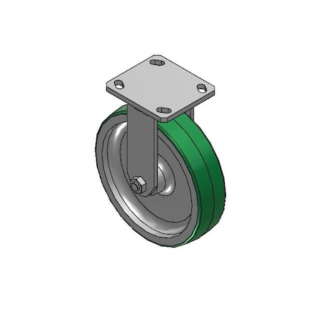 Albion Caster, Kingpinless, 8x2, 110PD08201R01 110PD08201R01