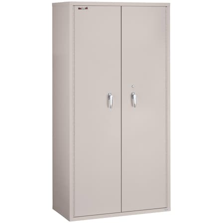 Fireking Storage Cabinet, 1 Hr Fire Rated, 72" High Platinum CF7236-DPL