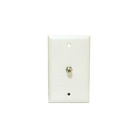 Steren TV Wall Plate 1-F81 Ivory 200-251IV