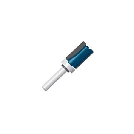 Bosch Router Bit, 3/4 in Dia Cutter, 2-1/2 in OAL, 1/4 in Dia Shank, 1-Cutter, Steel 85682MC