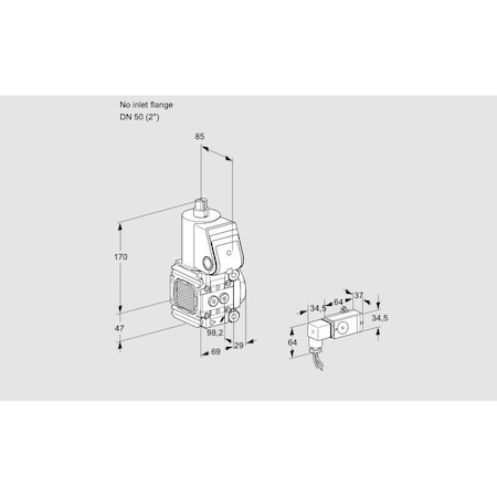 Honeywell Kromschroder VAS2T-/50N/NQ KS88010536