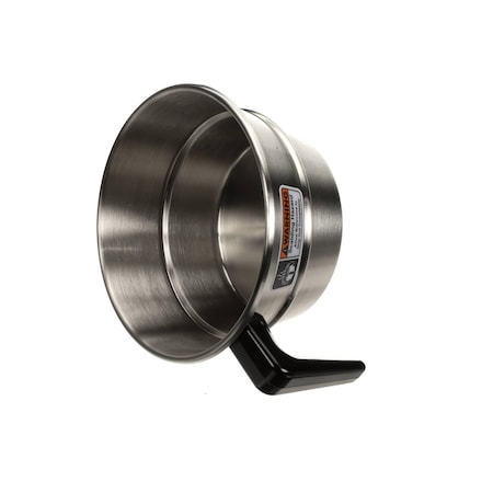 Wilbur Curtis Brew Cone/Funnel with Black Handle, 7.1in OD 3375000216