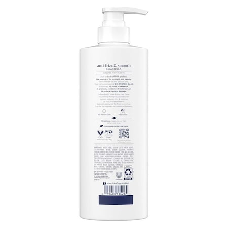 Dove Anti Frizz and Smooth Shampoo, 18 Fluid Ounce, 4PK 64352747