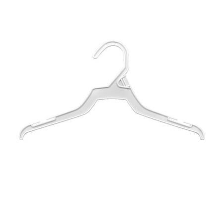 Specialty Store Services 16 In White Plastic Economy Hanger, 100PK 5011
