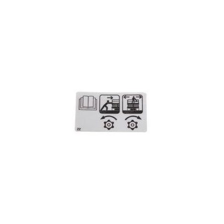 Skyjack REPLACEMENT DECAL, VL FREE WHEELING 158911