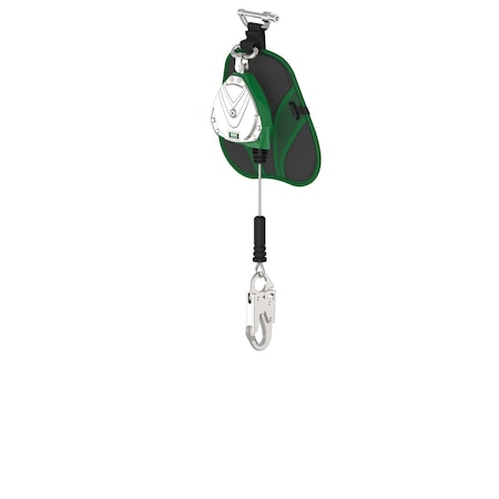 Msa Safety V-TEC(R) EDGE Self Retracting Lifeline, D-Ring, Steel, 1 Leg(s), 310 lb Weight Capacity VTLEG-021-PB-A
