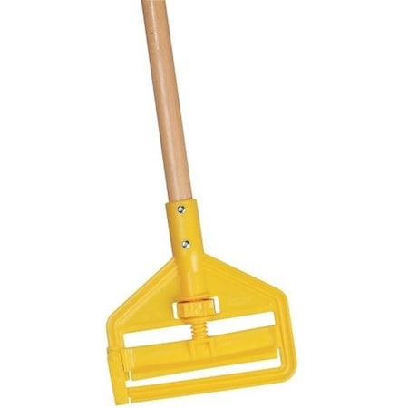 Rubbermaid Commercial 60" Slide On Wet Mop Handle, Wood FGH116000000