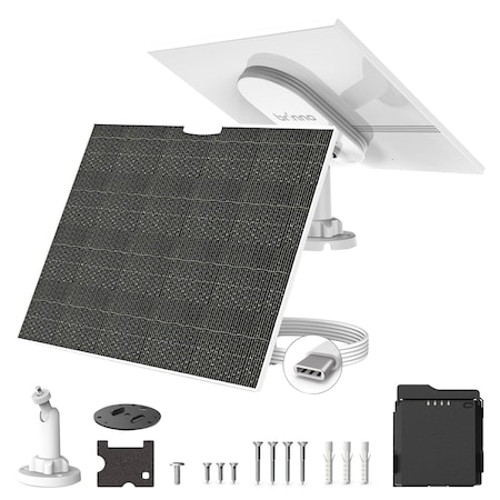 Brinno Solar Panel Kit Bundle with Mount 10W Solar Panel for Time Lapse Camera ASP1000-P
