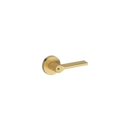 Baldwin Residential Door Levers Keyed Entry Reversible Lifetime Satin Brass ENANACRR044SMC