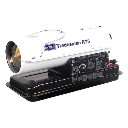 L.B. White Heater Tradesman K75