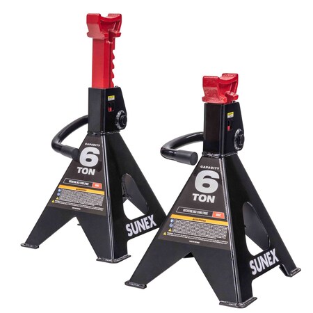 Sunex 6 Ton Jack Stand (Pair) 1006C