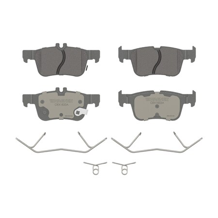 Wagner Brake OEX Rear Disc Brake Pad Set Premium Ceramic,  OEX1833A