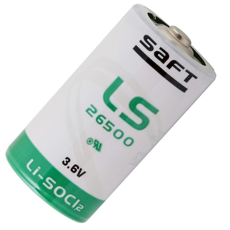 Saft Lithium Battery 3.6V 7300mAh LS26500BA