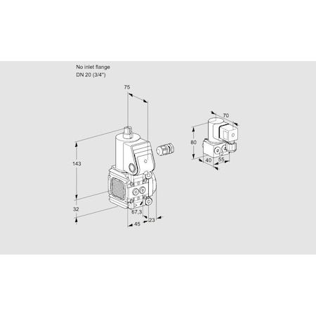 Honeywell Kromschroder VAS1-/20R/NW KS88004510