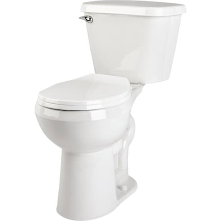 Briggs AltimaMAX White Round 1.28 GPF Toilet Express 7087 130