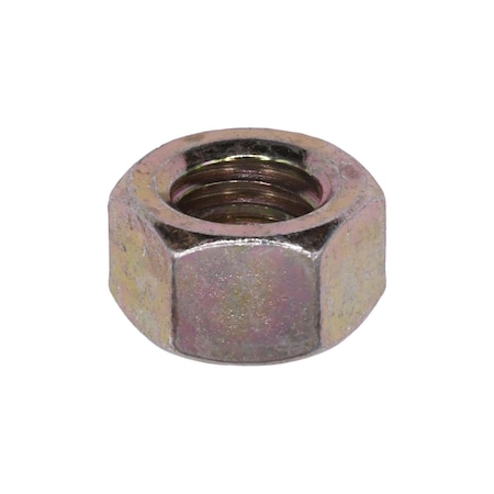Auveco Grade 8 Hex Nut 3/8in-16 Zinc Yellow, 100PK 15642