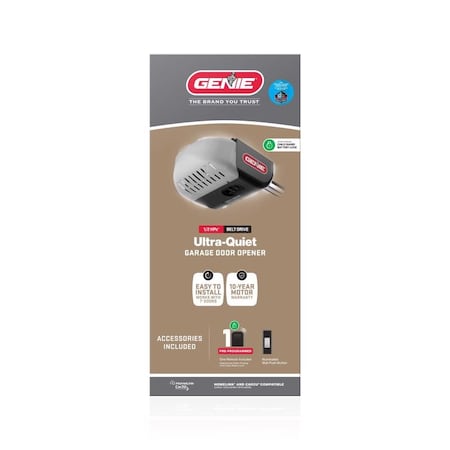Genie 1/2 HP Belt Drive Garage Door Opener 41126V