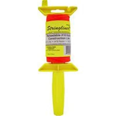 Stringliner By U.S. Tape Co. Reel Line 250Ft Orange Braided 25159 8423428