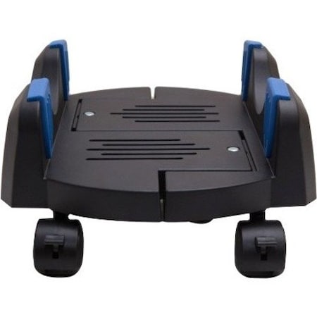 Syba Multimedia SYBA Multimedia SY-ACC65092 7-12 in. Extra Wide Plastic PC Floor Stand for ATX or E-ATX Case with Adjustable Width from Caster Wheels SY-ACC65092
