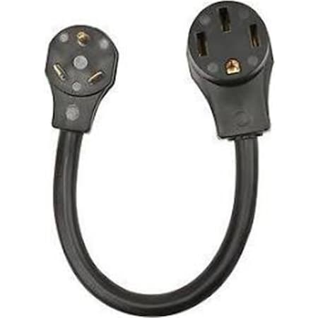 Overtime 18 in. 30A-50A Power Cord Male Adapter for Connecting OV365792