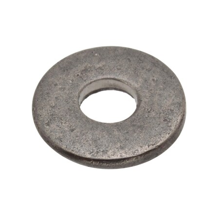 Zoro Select Flat Washer, For Screw Size #2 , Stainless Steel Plain Finish, 25 PK WASB#2R316