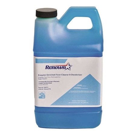 Renown Enzyme Enriched Floor Cleaner and Deodorizer 64 oz., 4PK REN012