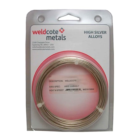 Weldcote 45CF 3/64in x 1 Troy Oz Coil 45% Bag-5 45CF364X1T0C